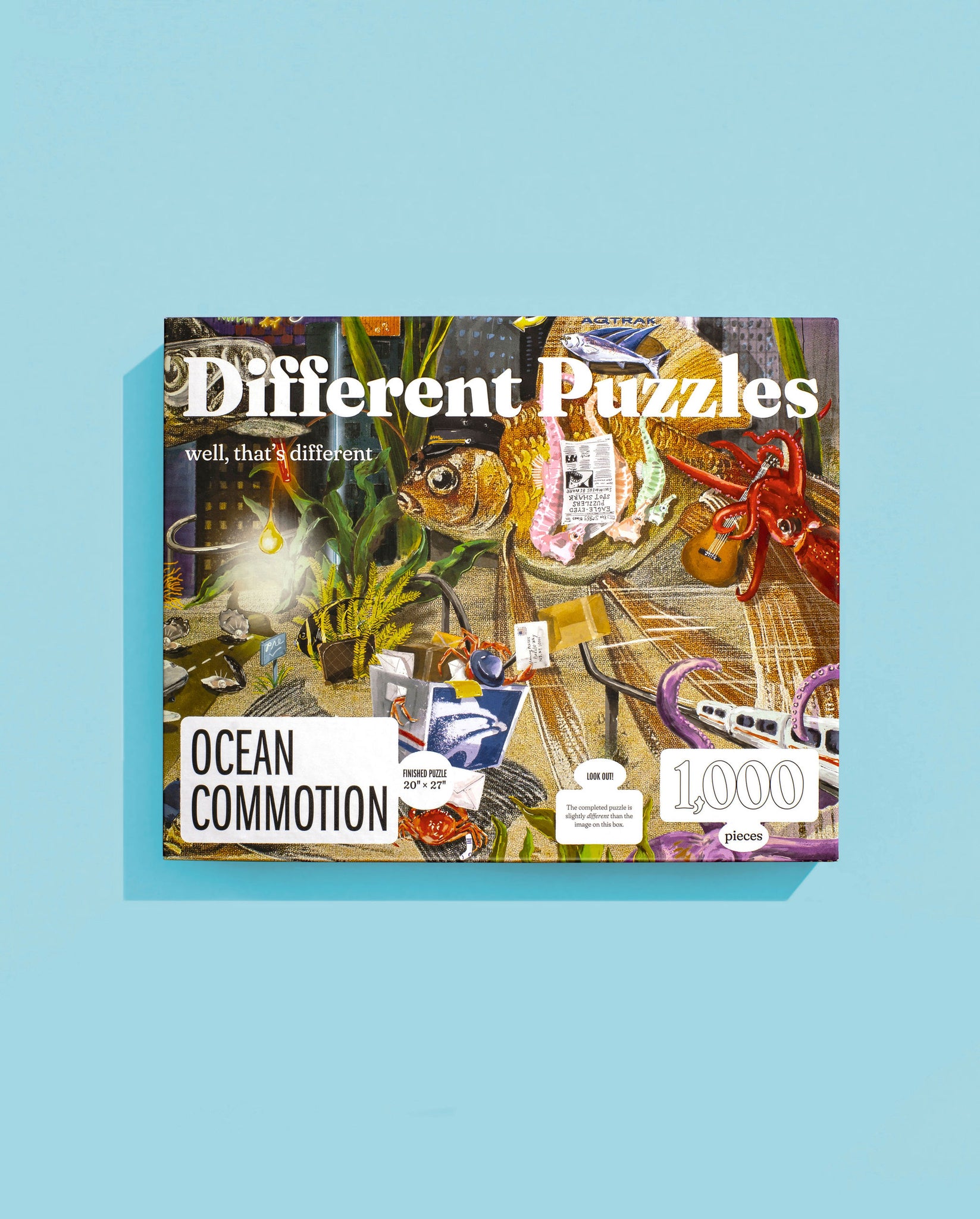 Ocean Commotion – 1,000 pieces – Different Puzzles