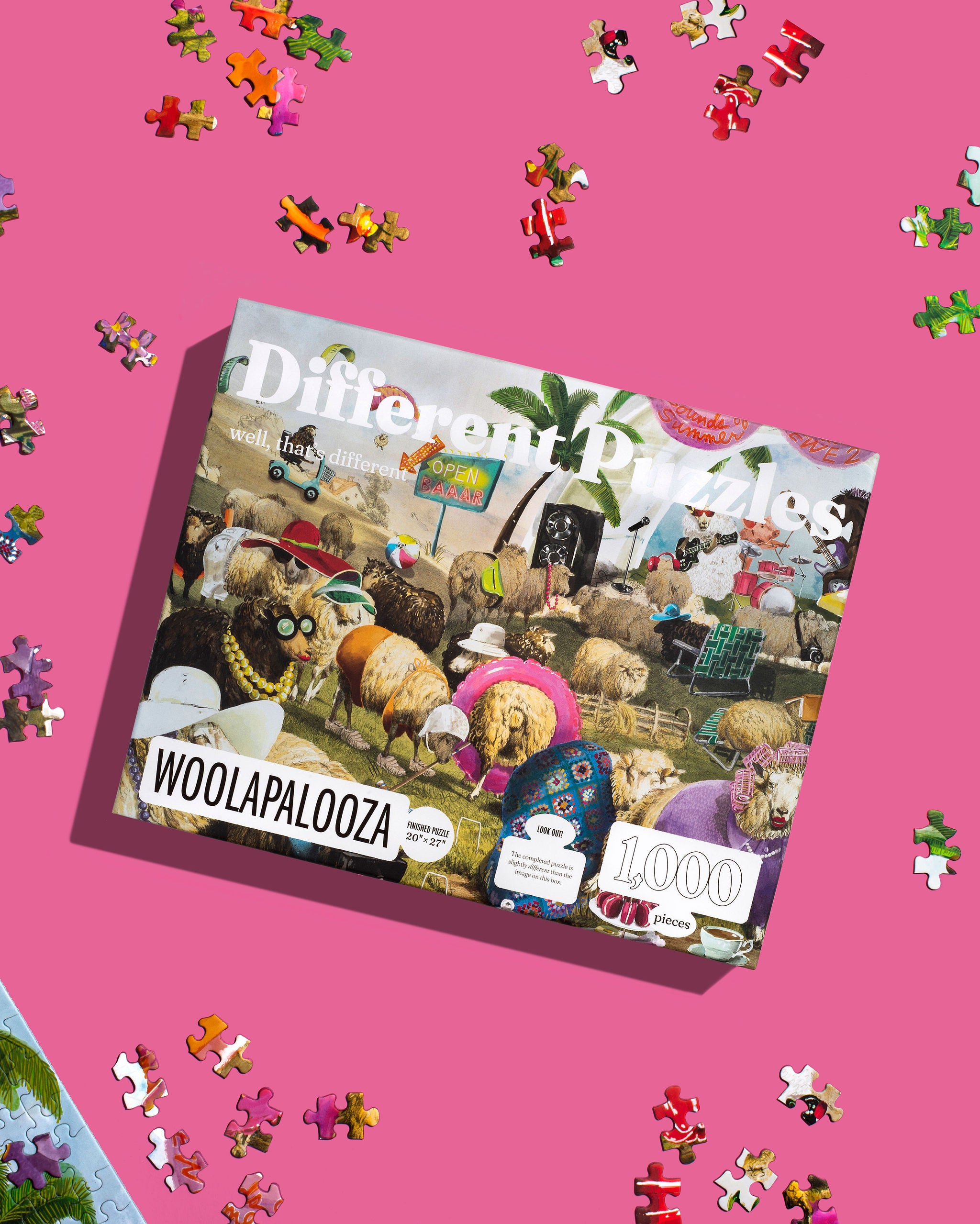 Woolapalooza – 1 000 pieces