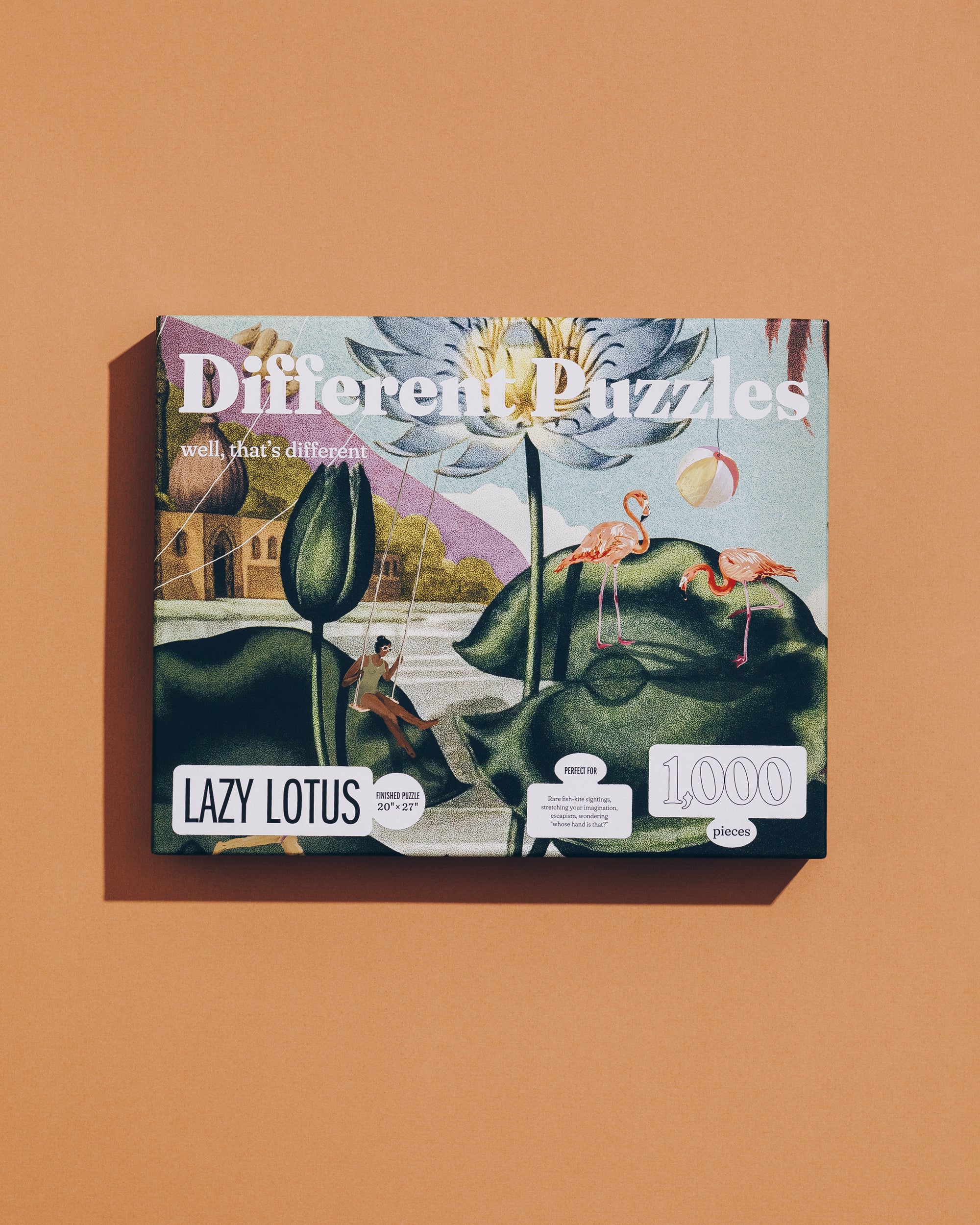 Lazy Lotus – 1,000 pieces – Different Puzzles