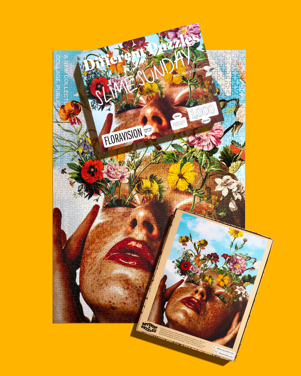 Floravision – 1,000 pieces – Different Puzzles