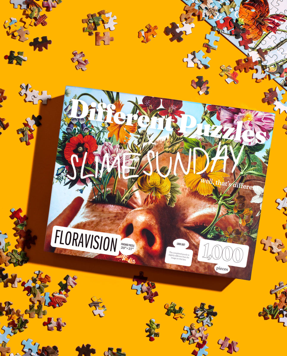 Floravision – 1,000 pieces – Different Puzzles